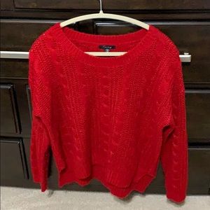 DONATING SOON, ACT NOW Red Sweater